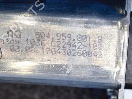 Left front window motor VW PASSAT B8 Variant (3G5, CB5) 1.6 TDI | BP6745985E21 