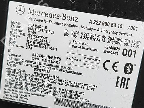 Electronic module MERCEDES-BENZ GLE (W166) 350 d 4-matic (166.024) | BP34521131M83  - Image 6