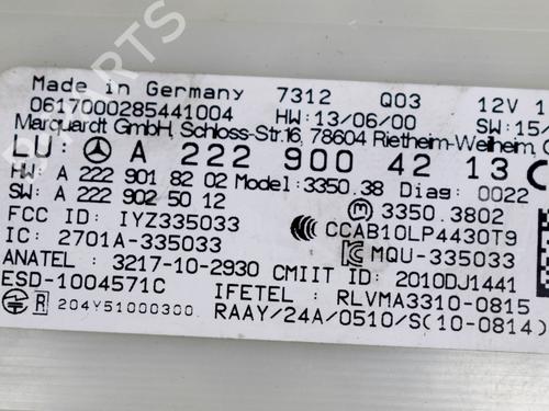 Electronic module MERCEDES-BENZ GLC Coupe (C253) 250 d 4-matic (253.309) | BP9166907M83 