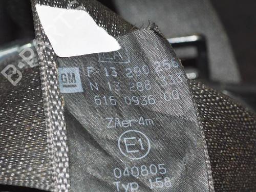 Rear left seatbelt OPEL CORSA D (S07) 1.3 CDTI (L08, L68) | BP6837250I29 