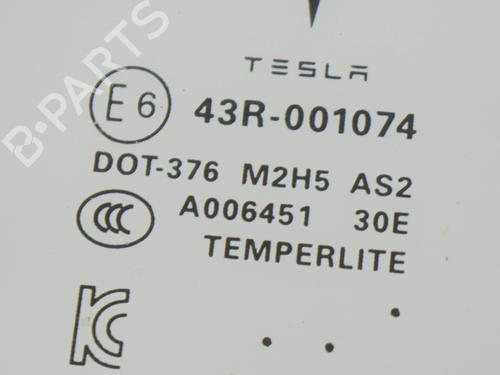 Front left quarter glass TESLA MODEL S (5YJS) P100D AWD | BP10399672C111 