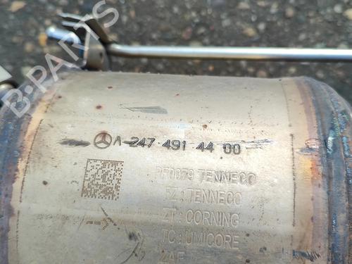 Exhaust system MERCEDES-BENZ CLA (C118) CLA 200 (118.387) | BP27785924M121 