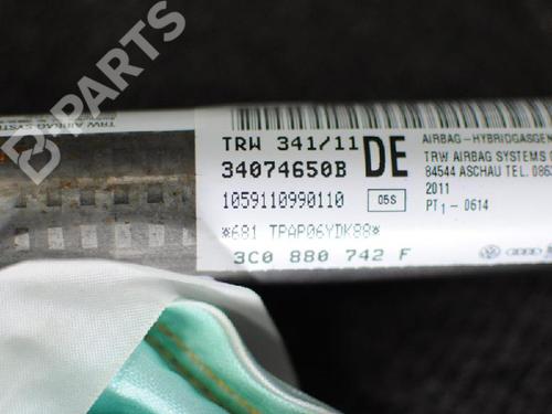 Høyre gardin kollisjonspute VW PASSAT B7 Variant (365) 1.4 TSI | BP6724949C12 