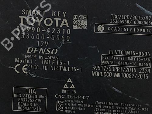 Elektronisk modul TOYOTA RAV 4 V (_A5_, _H5_) 2.5 Hybrid AWD (AXAH54, AXAL54) | BP28676164M83 