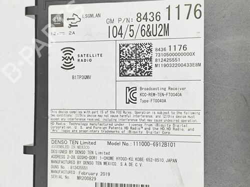 Módulo eletrónico CADILLAC ESCALADE 6.2 AWD | BP30394648M83 