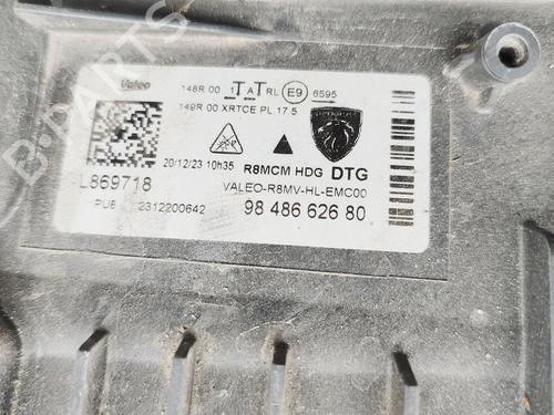 Right headlight PEUGEOT 508 II (FB_, FH_, F3_) Hybrid 225 (F35GQU) | BP29975377C29