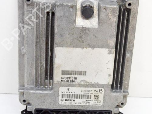 Used Engine control unit (ECU) MASERATI QUATTROPORTE VI 3.0 S Q4 (411 hp) 12125159