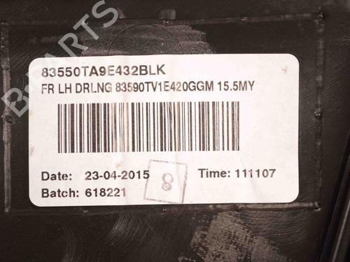 Venstre frontpanel HONDA CIVIC IX (FK) 1.6 i-DTEC (FK3) | BP30211489C58