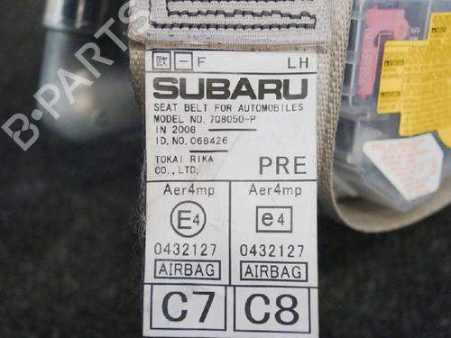 Front left seatbelt SUBARU LEGACY IV Estate (BP) 2.0 D AWD (BPD) | BP6838413I26 