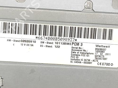 Elektronisk modul PORSCHE CAYMAN (987) S 3.4 | BP29753263M83 