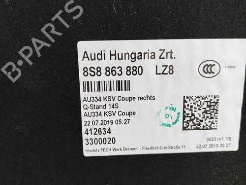 Boot lining AUDI TT (FV3, FVP) 40 TFSI | BP29404370I3 