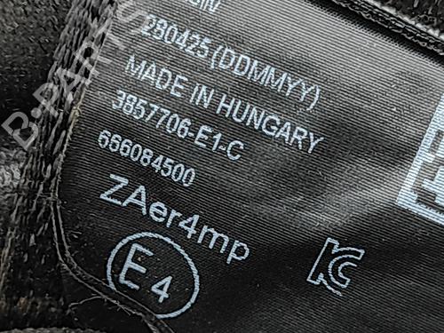 Front right seatbelt TESLA MODEL Y (5YJY) Long Range All-wheel Drive | BP33625300I25  - Image 7