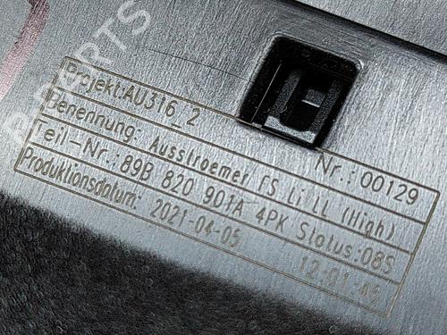 Luftventil AUDI Q4 E-TRON SUV (F4B) 50 quattro | BP27775402I21 