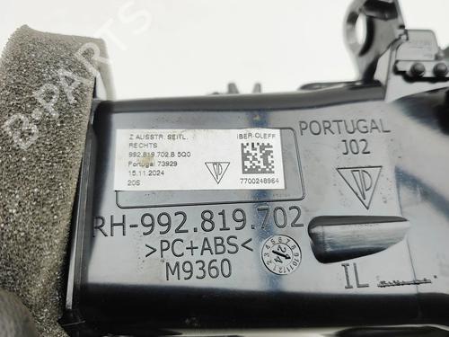 Air vent PORSCHE 911 Convertible (992) 3.0 Carrera (992312) | BP38018267I21 - Image 7