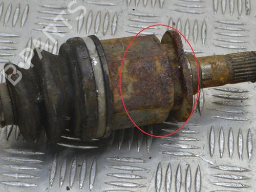 Left rear driveshaft MITSUBISHI OUTLANDER I (CU_W) 2.0 4WD (CU2W) | BP7698318M40 
