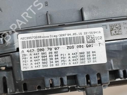 Instrument cluster MERCEDES-BENZ V-CLASS (W447) V 220 CDI / d (447.811, 447.813, 447.815) | BP28437301C47 