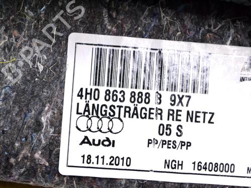 Boot lining AUDI A8 D4 (4H2, 4H8, 4HC, 4HL) 3.0 TDI quattro | BP30216222I3