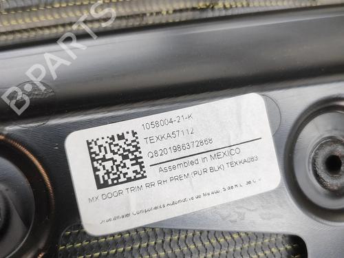 Rear right panel TESLA MODEL X (5YJX) P100D AWD | BP33384873C61  - Image 9