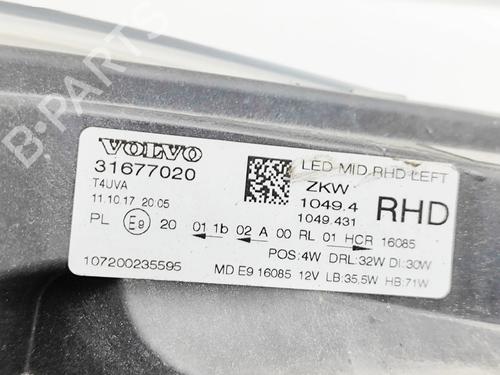 Left headlight VOLVO V40 Hatchback (525) D3 | BP34136550C28  - Image 8