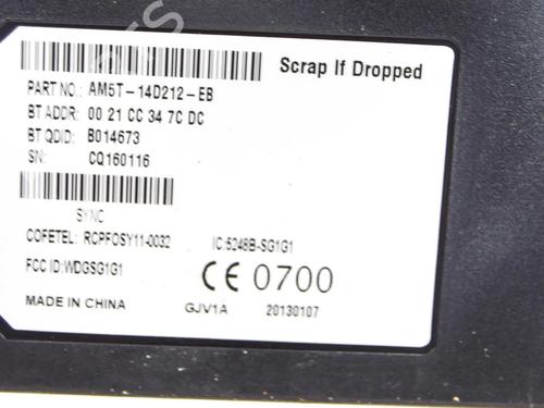 Electronic module FORD FOCUS III 1.0 EcoBoost | BP6771894M83 