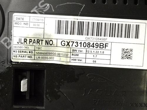 Instrument cluster JAGUAR XE (X760) 2.0 D | BP30228173C47