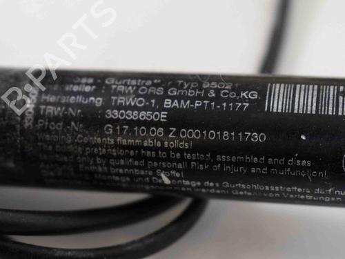 Seat buckle MERCEDES-BENZ S-CLASS Coupe (C216) CL 500 (216.371) | BP30256610I32 