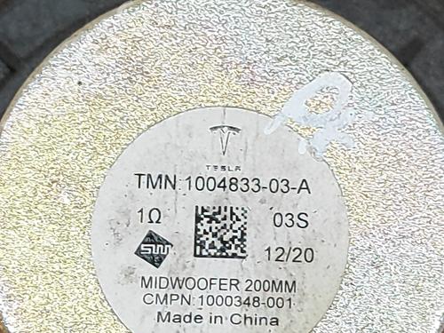 Speaker TESLA MODEL X (5YJX) P100D AWD | BP28435948E2