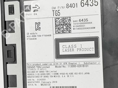 Electronic module CADILLAC ESCALADE 6.2 AWD | BP30394623M83 