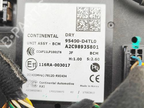 Control unit KIA OPTIMA Sportswagon (JF) 1.7 CRDi | BP38756868M11 - Image 5