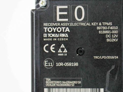 Electronic module TOYOTA C-HR (_X1_) 1.8 Hybrid (ZYX10_, ZYX11_) | BP10074959M83