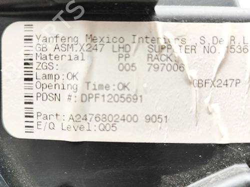 Glove box MERCEDES-BENZ GLB (X247) GLB 220 d 4-matic (247.615) | BP36952391C95  - Image 8