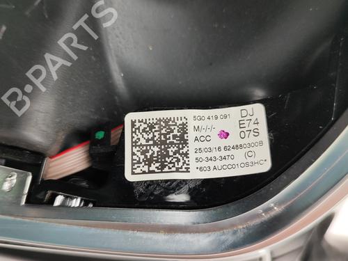 Steering wheel VW GOLF VII Variant (BA5, BV5) 2.0 TDI | BP29920163C49