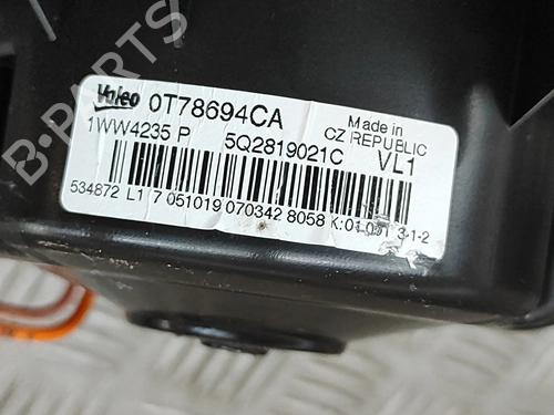 Heater blower motor AUDI A3 Sportback (8VA, 8VF) S3 quattro | BP24583297M62 