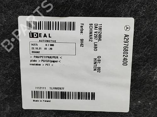 Bagagerumsgulv MERCEDES-BENZ EQS (V297) EQS 450+ (297.123) | BP28557035I33 