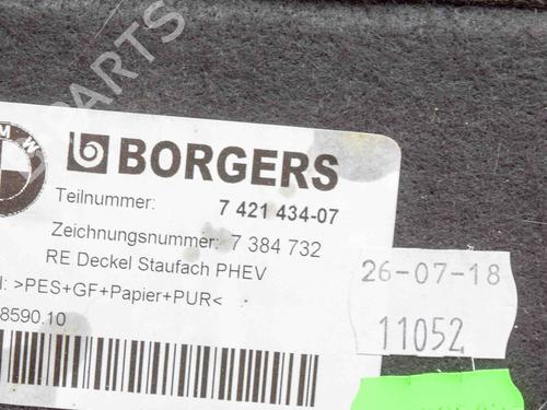 Boot lining BMW 5 (G30, F90) 530 e Plug-in Hybrid | BP14643424I3 
