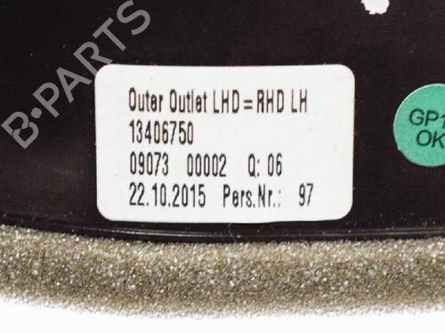 Air vent OPEL ASTRA K (B16) 1.6 Turbo (68) | BP14664455I21 