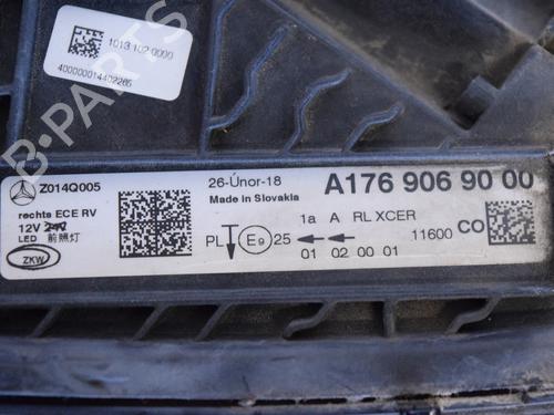 Right headlight MERCEDES-BENZ A-CLASS (W176) A 160 (176.041) | BP29920909C29 