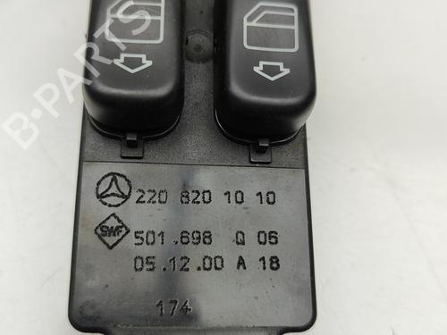 Right front window switch MERCEDES-BENZ S-CLASS (W220) S 500 (220.075, 220.175, 220.875) | BP25380582I26 