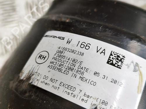 Left front shock absorber MERCEDES-BENZ M-CLASS (W166) ML 63 AMG 4-matic (166.074) | BP31810150M16