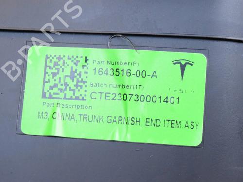 Boot lining TESLA MODEL 3 (5YJ3) EV AWD | BP33365649I3  - Image 5