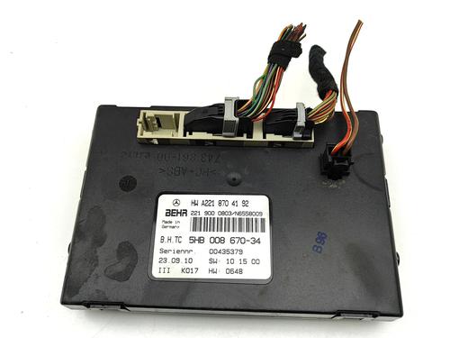 Used Electronic module MERCEDES-BENZ S-CLASS Coupe (C216) CL 500 4-matic (216.394) (435 hp) 32142968