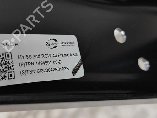 Rear seat TESLA MODEL Y (5YJY) EV Rear-Wheel Drive | BP33369526C17 - Image 10