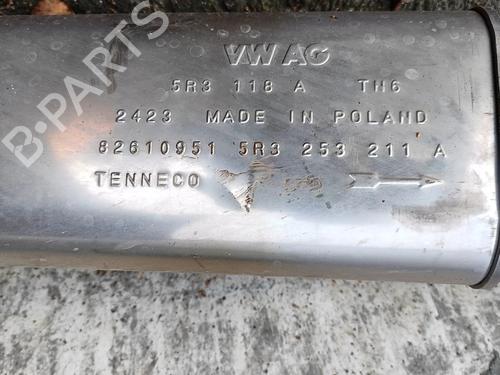 Exhaust system VW CADDY V MPV (SBB, SBJ) 1.5 TSi EVO | BP33368082M121  - Image 8