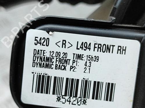 Heater blower motor LAND ROVER RANGE ROVER SPORT II (L494) 5.0 SCV8 4x4 | BP27787431M62 