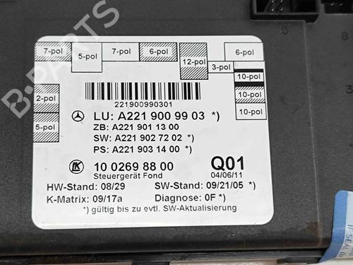 Electronic module MERCEDES-BENZ S-CLASS (W221, V221) S 350 BlueTec (221.026, 221.126) | BP33375029M83 - Image 7