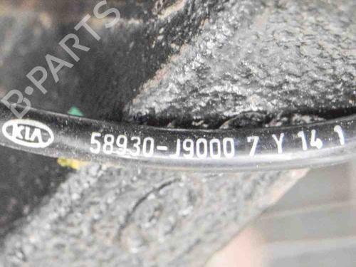 Left front steering knuckle HYUNDAI KONA (OS, OSE, OSI) 1.0 T-GDi | BP14618597M25 