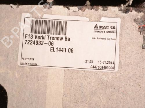 Boot lining BMW 6 Coupe (F13) 640 d | BP30226450I3 