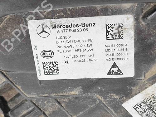 Left headlight MERCEDES-BENZ A-CLASS (W177) A 180 (177.084) | BP29510714C28 