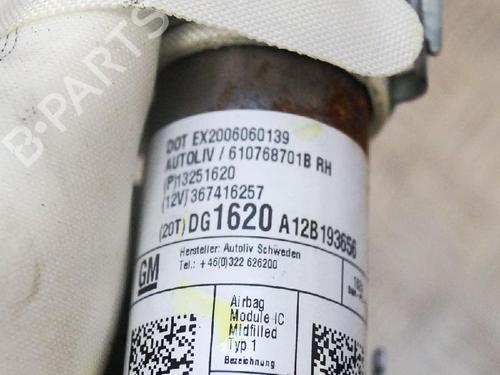 Right curtain airbag OPEL ASTRA J (P10) 2.0 CDTI (68) | BP6735653C12 