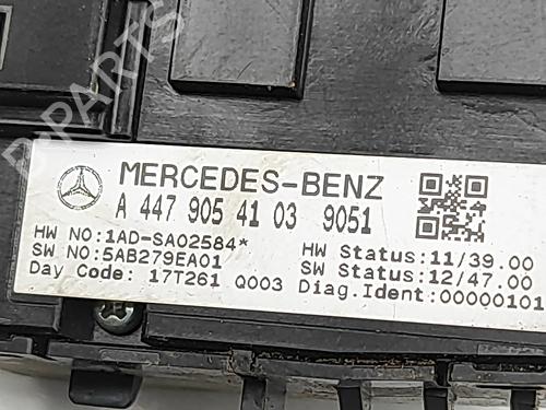 Right front window switch MERCEDES-BENZ VITO Van (W447) 114 CDI (447.601, 447.603, 447.605) | BP31047802I26 
